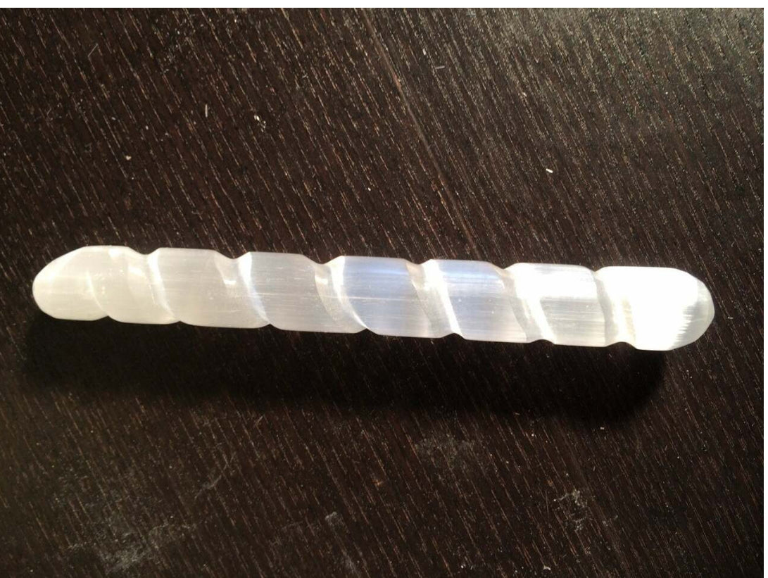 Selenite Wand