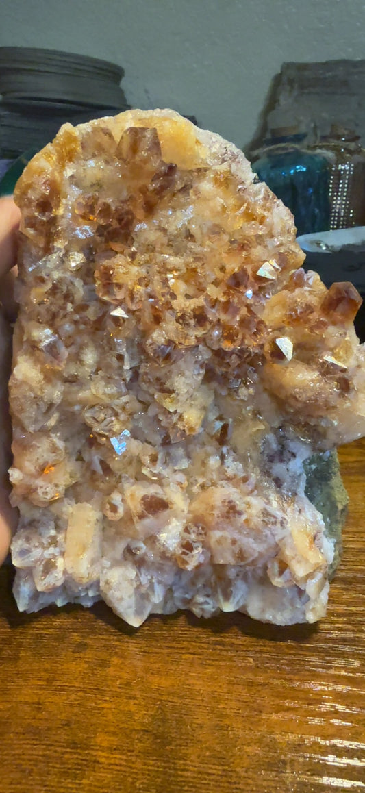 Citrine Druzy Cluster (3 Ibs)